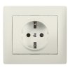 Legrand Розетка - Galea Life - немецкий стандарт - 2К+3 - с защитными шторками 771563