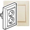 Legrand Розеточный блок - Valena - немецкий стандарт - 2х2К+3 - укомплектованный 774370