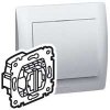 Legrand Выключатель двойной с подсветкой на обе цепи - Galea Life - 10 A - 250 В 775825