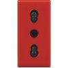 Legrand Axolute Розетка 2К+З, 10/16 А 250 В H4180R