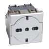 Legrand AXOLUTE. Розетка 2К+З 16А 250В HC4140/16F