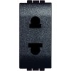 Legrand Розетка 2П 16A, 127/230В закрытые контакты Евро - американский стандарт 1 модуль L4125
