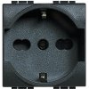 Legrand Розетка 2П + заземление 16А с защитными шторками 2 модуля L4140/16