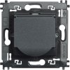 Legrand LivingLight Розетка 2К+З с крышкой и суппортом L4141MAP