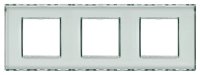 Legrand Livinglight Рамка прямоугольная, 3 поста LND4802M3KR