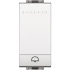 Legrand Livinglight Кнопка (NO) с символом Звонок, 1 модуль N4042N