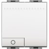 Legrand Livinglight Кнопка (NO) с символом Лампа, 2 модуля N4043M2N