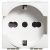 Legrand Розетка 2П + заземление 16А с защитными шторками 2 модуля N4140/16
