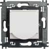 Legrand LivingLight Розетка 2К+З с крышкой и суппортом N4141MAP