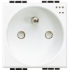 Legrand Розетка 2П + заземление 10А/16А 250В с сигнальной лампой 2 модуля N4144