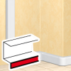 Legrand Накладка плинтусная 010580