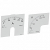 Legrand Измерительная шкала для амперметра 0-250 A 014616