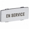 Legrand Osmoz вставк. узкая EN Service надпись 024335