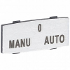 Legrand Osmoz вставк. узкая MANU-O-AUTO надпись 024344