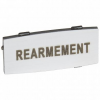 Legrand Osmoz вставк. узкая REARMEMENT надпись 024338