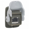 Legrand Корпус с проходной розеткой RJ45 кат 5 IP55 053301