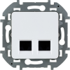 Legrand Inspiria Двойная розетка RJ45 категория 6 UTP 673840