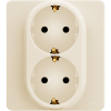 Legrand Inspiria Розетка 2 x 2К+З немецкий стандарт 16А 250В 673751