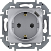 Legrand Inspiria Розетка 2К+З немецкий стандарт 16А 673772