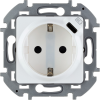 Legrand Inspiria Розетка 2К+З немецкий стандарт 16А 250В 673770
