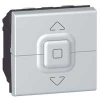 Legrand Mosaic Кнопочный выключатель для управления приводами 2М 079225