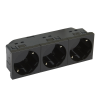 Legrand Розетка 3 x 2К+3 под углом 45° 079373