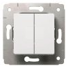 Legrand Переключатель на 2 направления, 2-клавишный, 250В, Cariva 773608