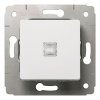 Legrand Выключатель 1-клавишный, без фиксации, с подсветкой, 10А, 250В, Cariva 773613