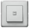 Legrand Переключатель на 2 направления, с подсветкой, 10АХ, 250В, Cariva 773626