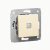 Legrand Выключатель 1-клавишный, с индикацией, 10АХ, 250В, Cariva 773710