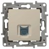 Legrand Модуль розетки телефонный RJ11, ETIKA 672340