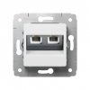 Legrand Модуль розетки 2хRJ45 UTP Cariva 773642