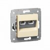Legrand Розетка телефонная 2хRJ11 Cariva 773739