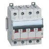 Legrand Автоматический выключатель, серия DX3, B0.5A, 16kA, 4-полюсный 409057