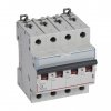 Legrand Автоматический выключатель, серия DX3-E, C4A 4-полюсный 407301