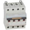 Legrand Автоматический выключатель, серия DX3, C16A, 25кА, 4-полюсный 409794