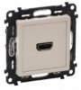 Legrand Механизм розетки аудио/видео Valena Life HDMI тип А с лицевой панелью 753271