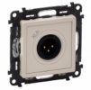 Legrand Модуль аудиорозетки с 3-контактной вилкой XLR, с лицевой панелью 753274
