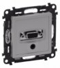 Legrand Механизм розетки аудио/видео Valena Life HD15/гнездо Jack 3,5мм 753370