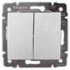 Legrand Переключатель на 2 направления, 2-клавишный, 10АХ, 250В Valena 774408