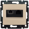 Legrand Модуль розетки телефонной RJ11+RJ45, Категория 6, без захватов, UTP 774180