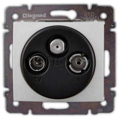 Фотография товара 'Legrand Розетка TV-FM VALENA CLASSIC, проходная 774435'