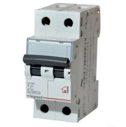 Фотография товара 'Legrand Автоматический выключатель, серия DX3, С2A, 30kA, 2-полюсный 409196'