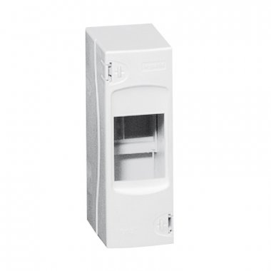 Фотография товара 'Legrand Щиток накладной Mini S - 2 модуля - RAL 9010 001302'