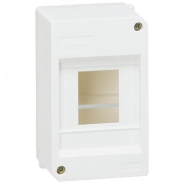 Фотография товара 'Legrand Щиток накладной Mini S - 4 модуля - RAL 9010 001357'