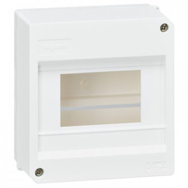 Фотография товара 'Legrand Щиток накладной Mini S - 6 модулей - RAL 9010 001358'