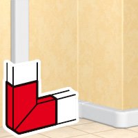 Фотография товара 'Legrand Угол плоский 90° - для кабель-каналов DLP 65х220 010796'