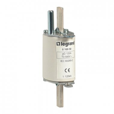 Фотография товара 'Legrand Предохранитель типа gG - размер 0 - с индикатором - 100 A 016845'