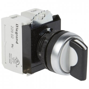 Фотография товара 'Legrand Переключатель - Osmoz - в сборе - 3 положения с возвратом к средней точке 023732'