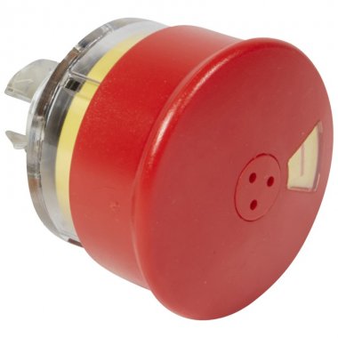 Фотография товара 'Legrand Кнопка 54 - Osmoz - 0 - I - аварийного отключения - без подсветки - IP 66 023894'